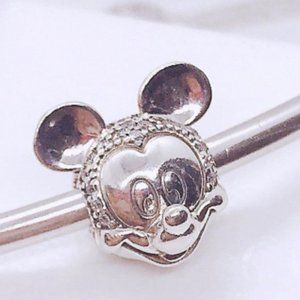 Disney Mickey Mouse Pavé Clip Charm